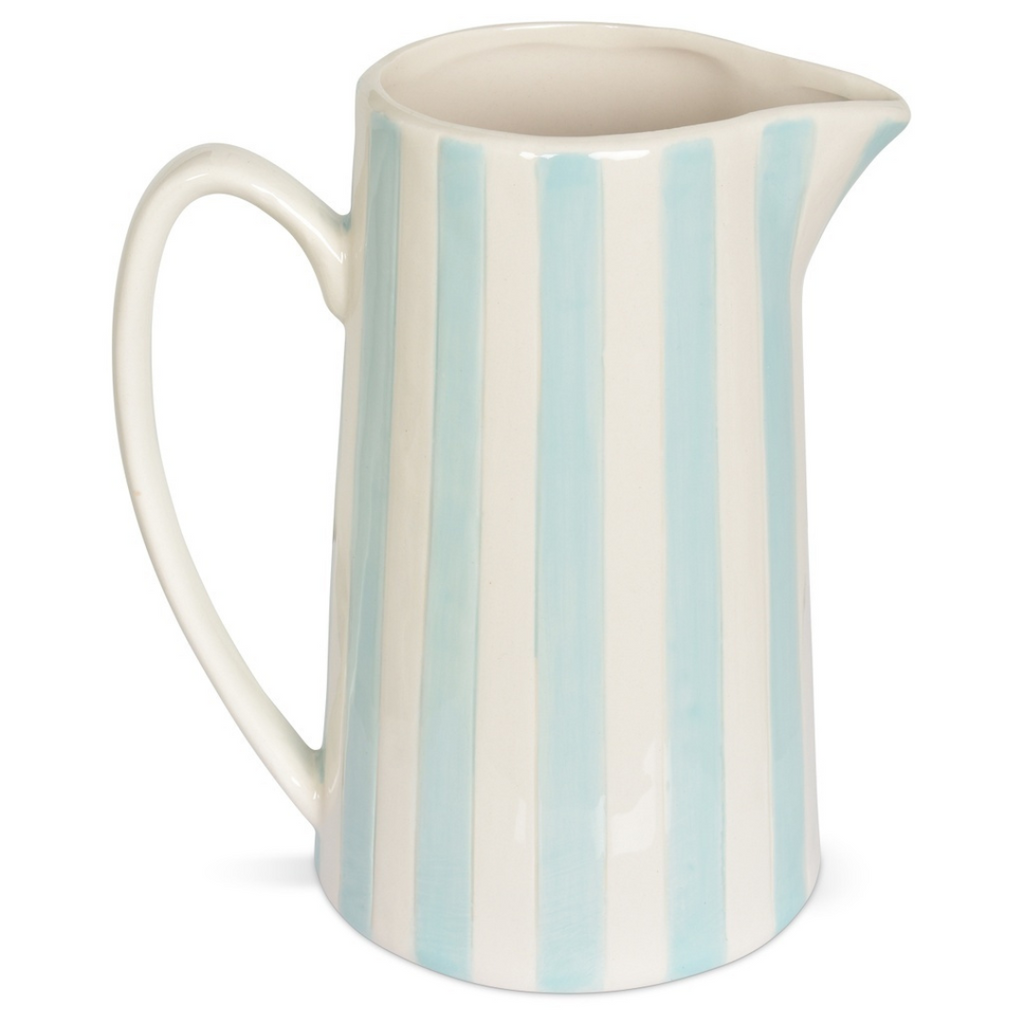 Lilac Striped Carafe
