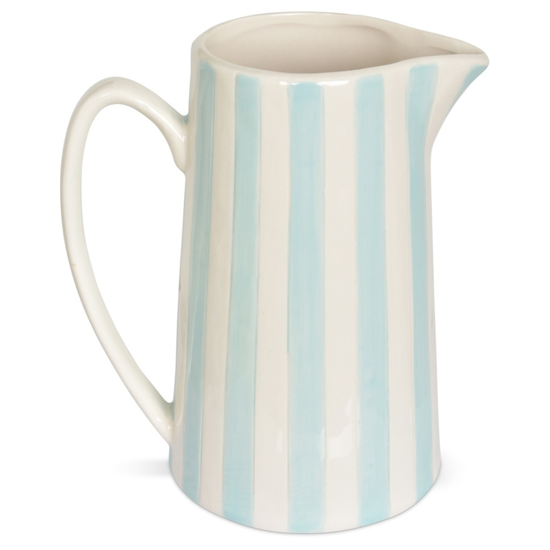 Lilac Striped Carafe