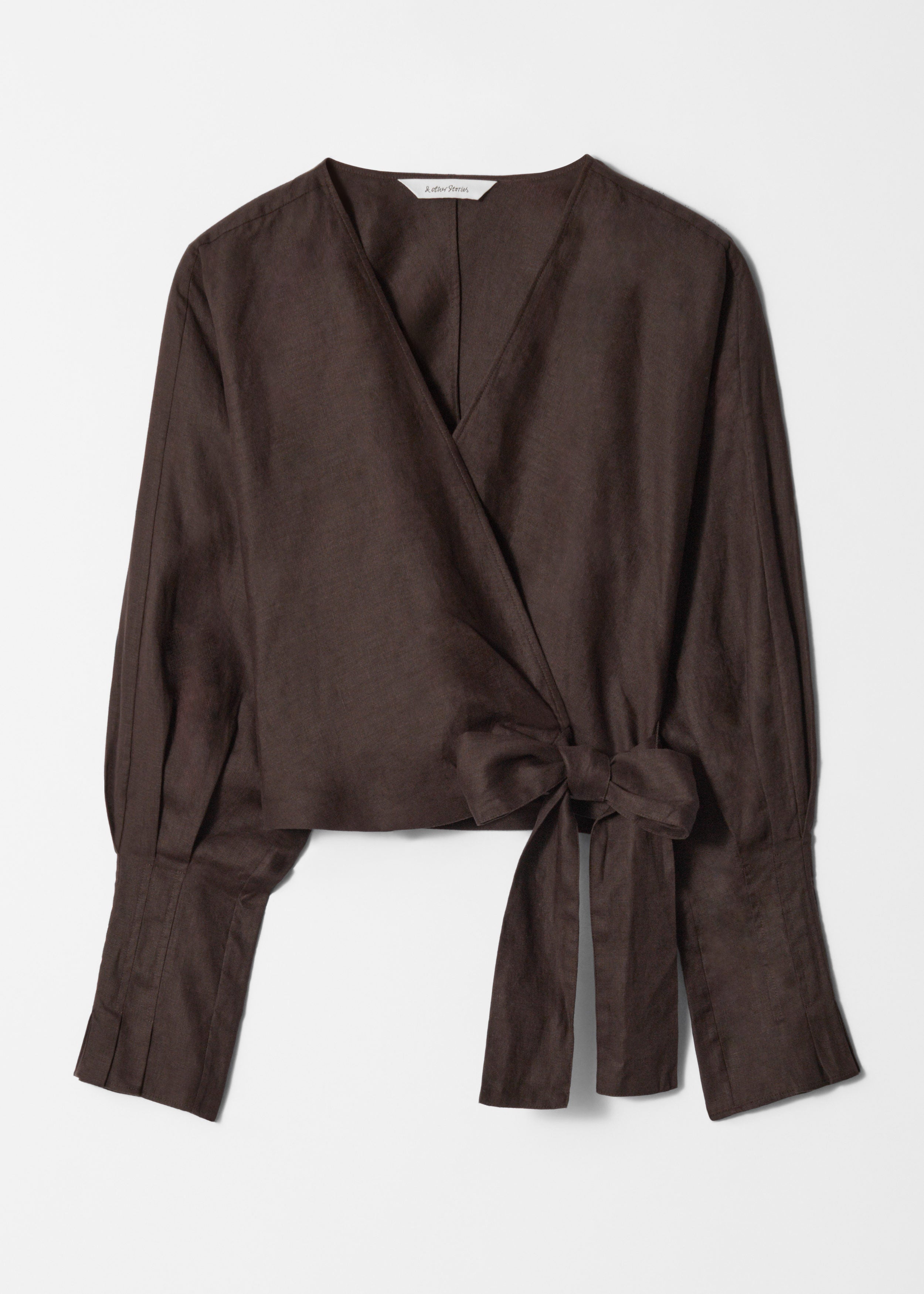 Blouse Es Dot Blouse - Marron