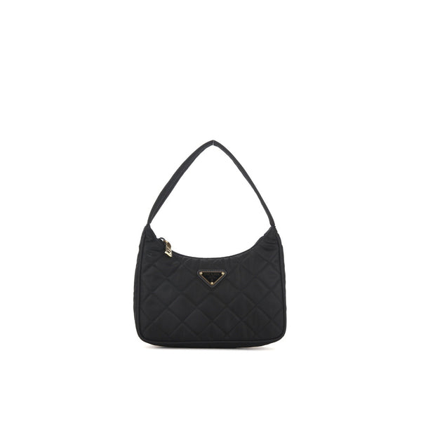 Prada - Bolso bandolera acolchado de Re-Nylon - Mujeres - Negro