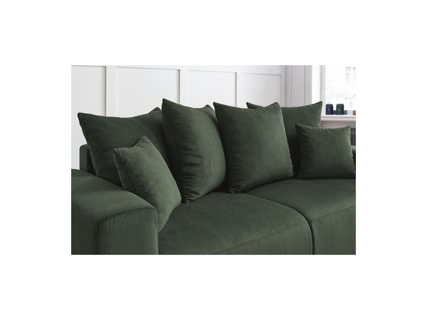 Envy - Fixed 2-Seater Straight Sofa - Corduroy
