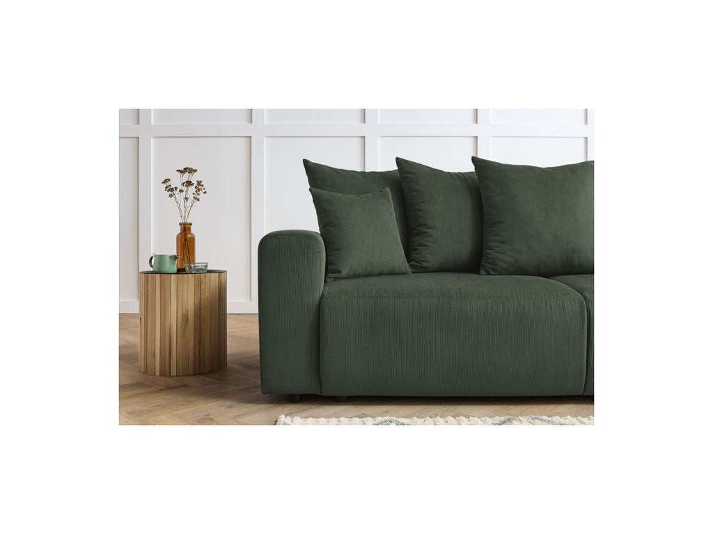 Envy - Fixed Straight 3-Seater Sofa - Corduroy