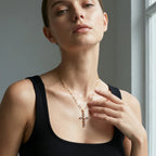 Collier Agathe Blanc