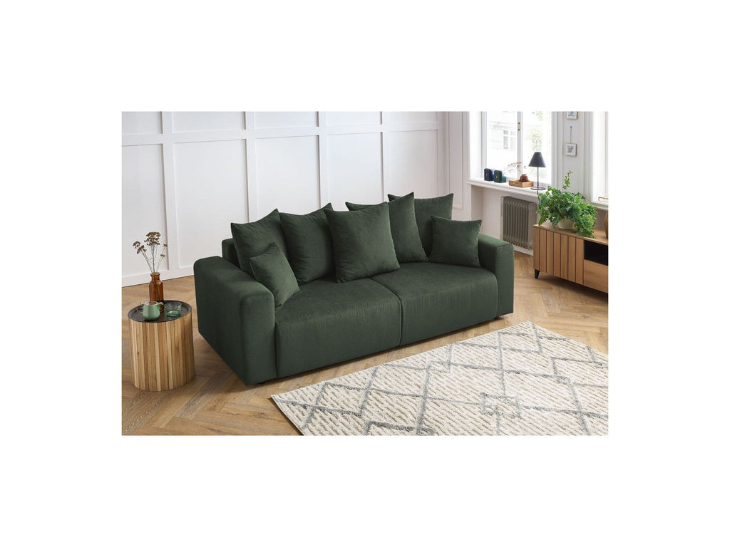 Envy - Fixed Straight 3-Seater Sofa - Corduroy