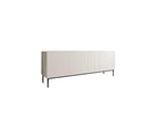 Kasha - Buffet 4 Portes - Pieds Noir
