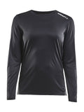 T-Shirt Manches Longues Rush - Noir - Femme
