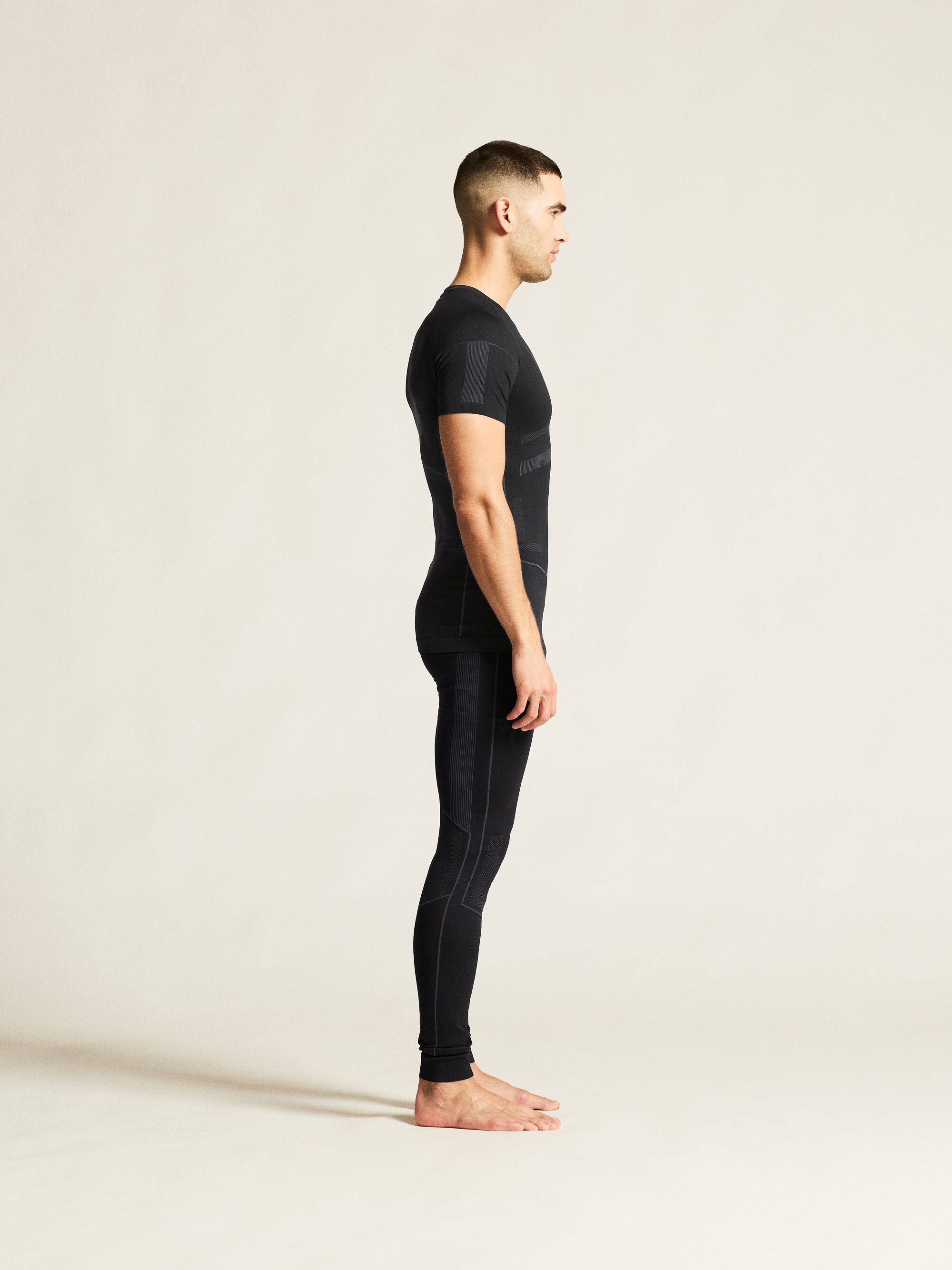 T-Shirt Manches Courtes Active Intensity - Noir-Asp - Homme