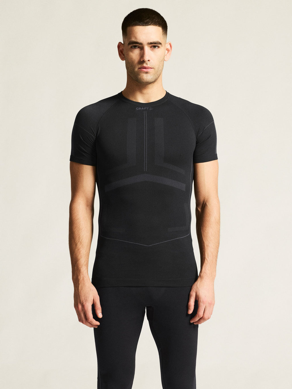 T-Shirt Manches Courtes Active Intensity - Noir-Asp - Homme