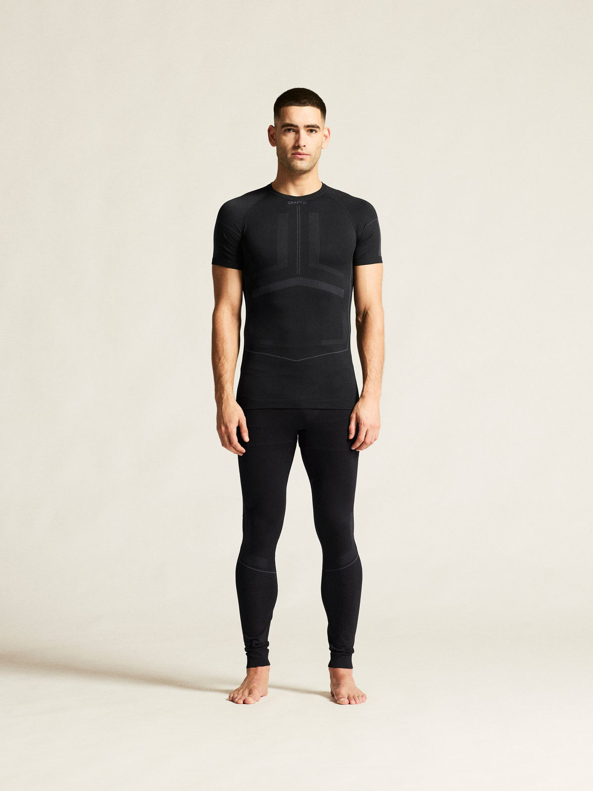T-Shirt Manches Courtes Active Intensity - Noir-Asp - Homme