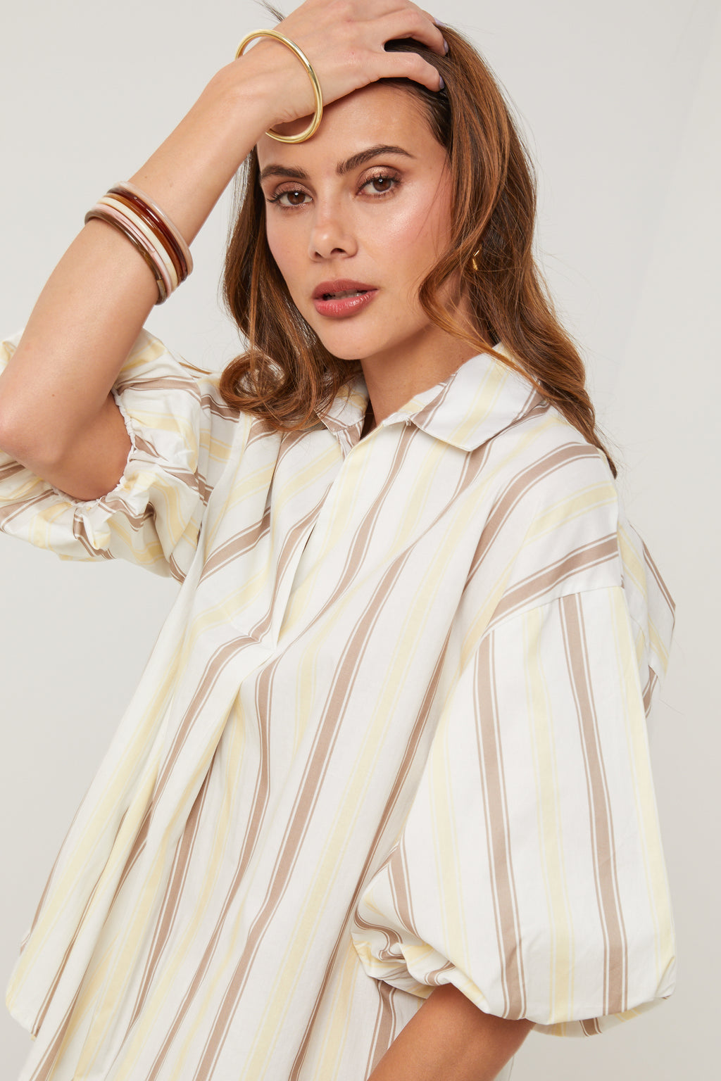 Top - Blanc Jaune - Femme