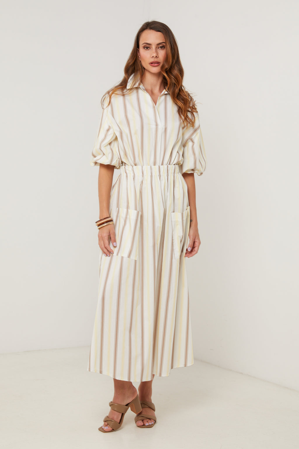 Top - Blanc Jaune - Femme