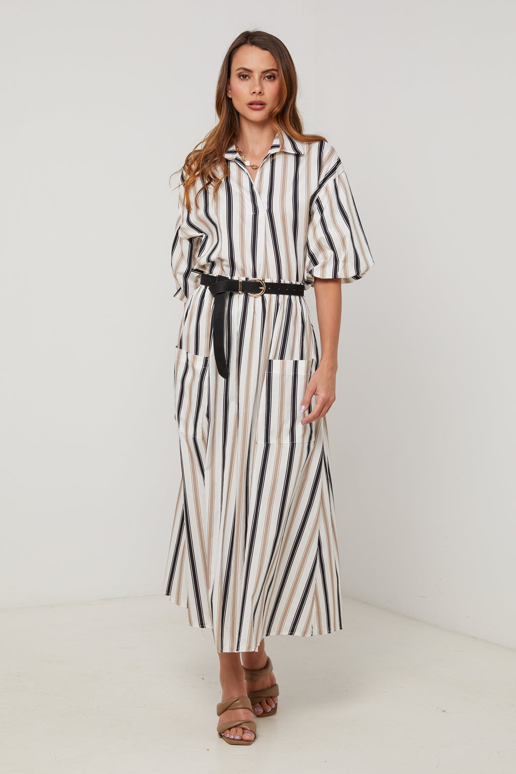 Top - Blanc Noir - Femme