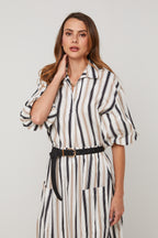 Top - Blanc Noir - Femme