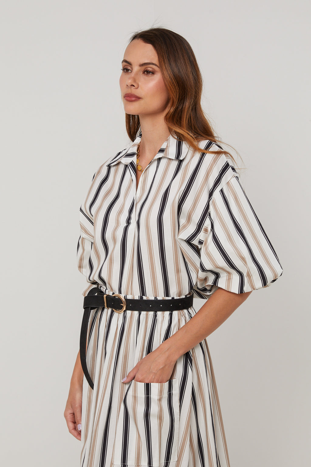 Top - Blanc Noir - Femme