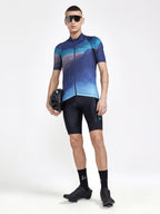 Graphic Adv Endur Cycling Jersey - Aqu - Men