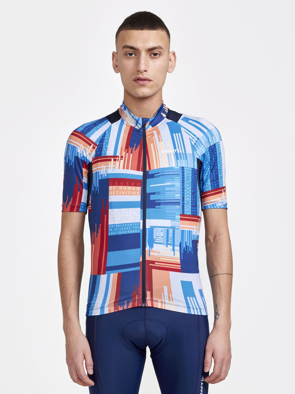 Maillot De Vélo Graphic Adv Endur - Bla - Homme