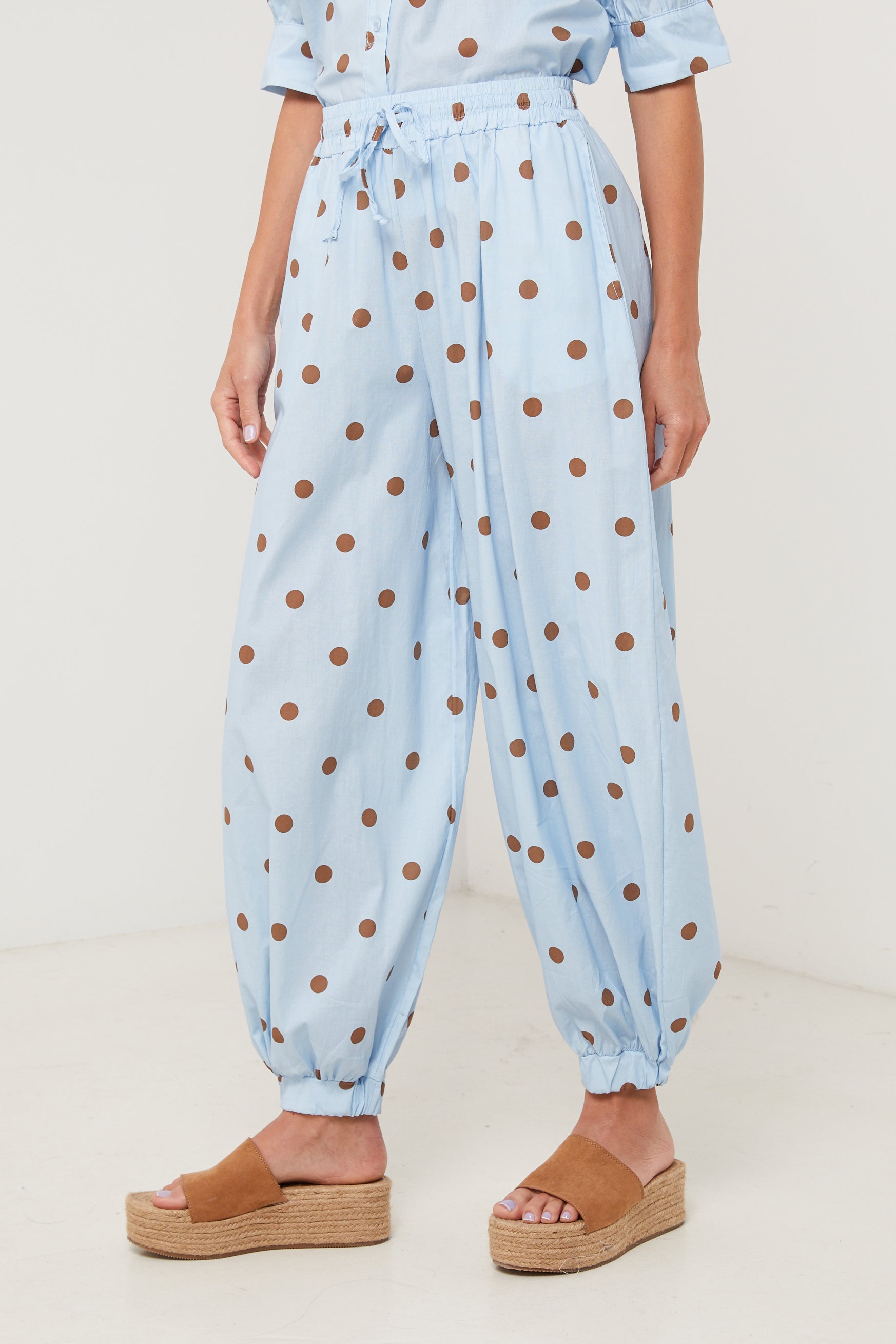 Pantalones - Cielo - Mujer