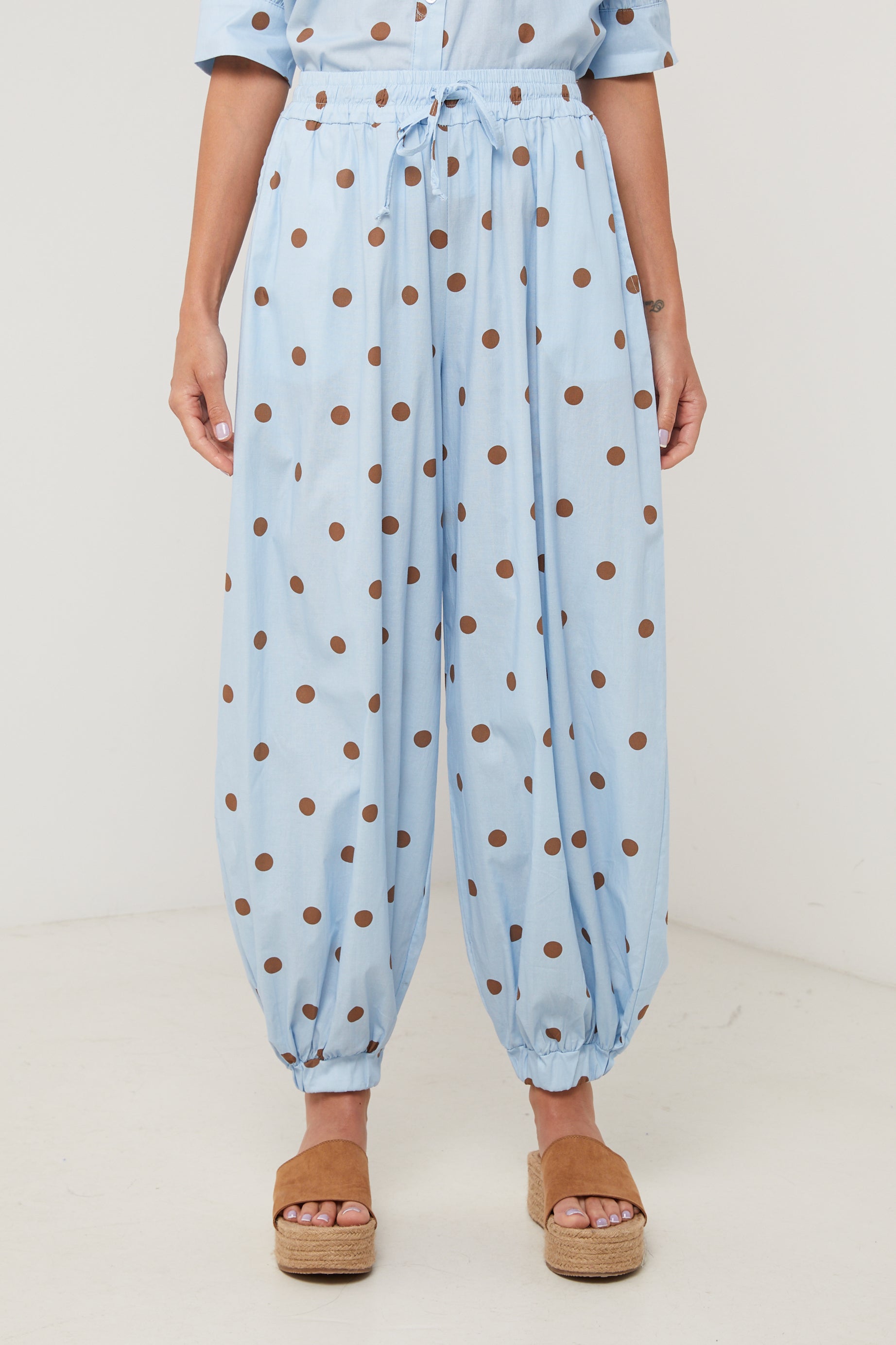 Pantalones - Cielo - Mujer