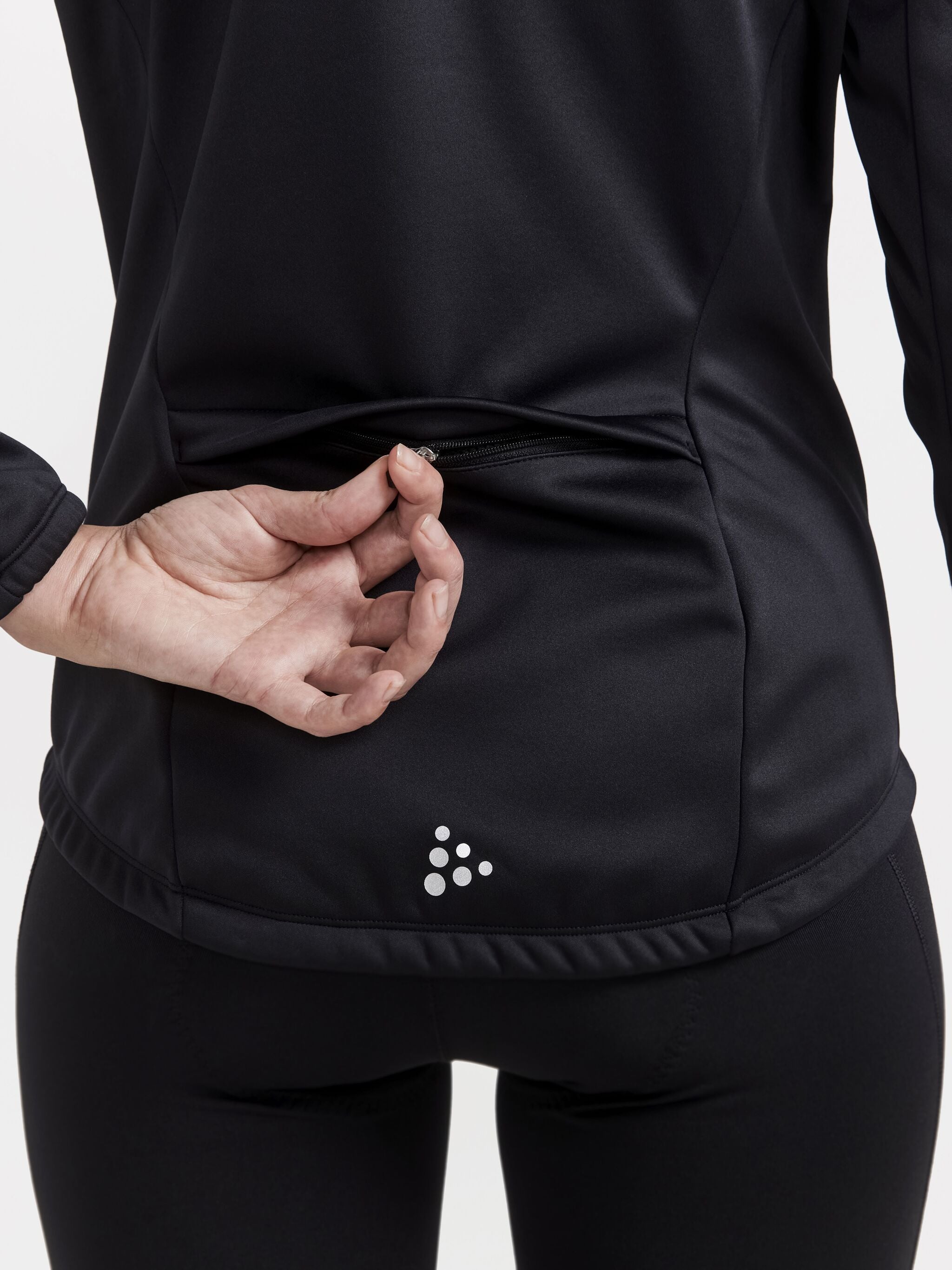 Chaqueta de ciclismo Core Subz - Negra - Mujer