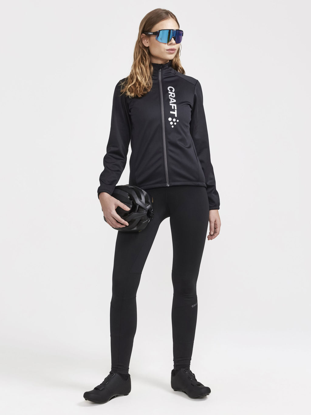 Chaqueta de ciclismo Core Subz - Negra - Mujer