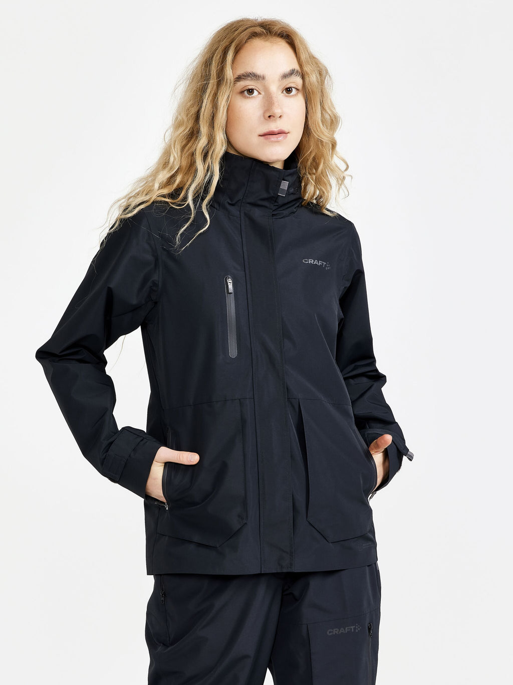 Chaqueta de ciclismo impermeable Adv Ride Hydro - B - Mujer