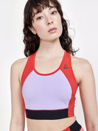 Haut De Sport Pro Hit Blocked - Re - Femme