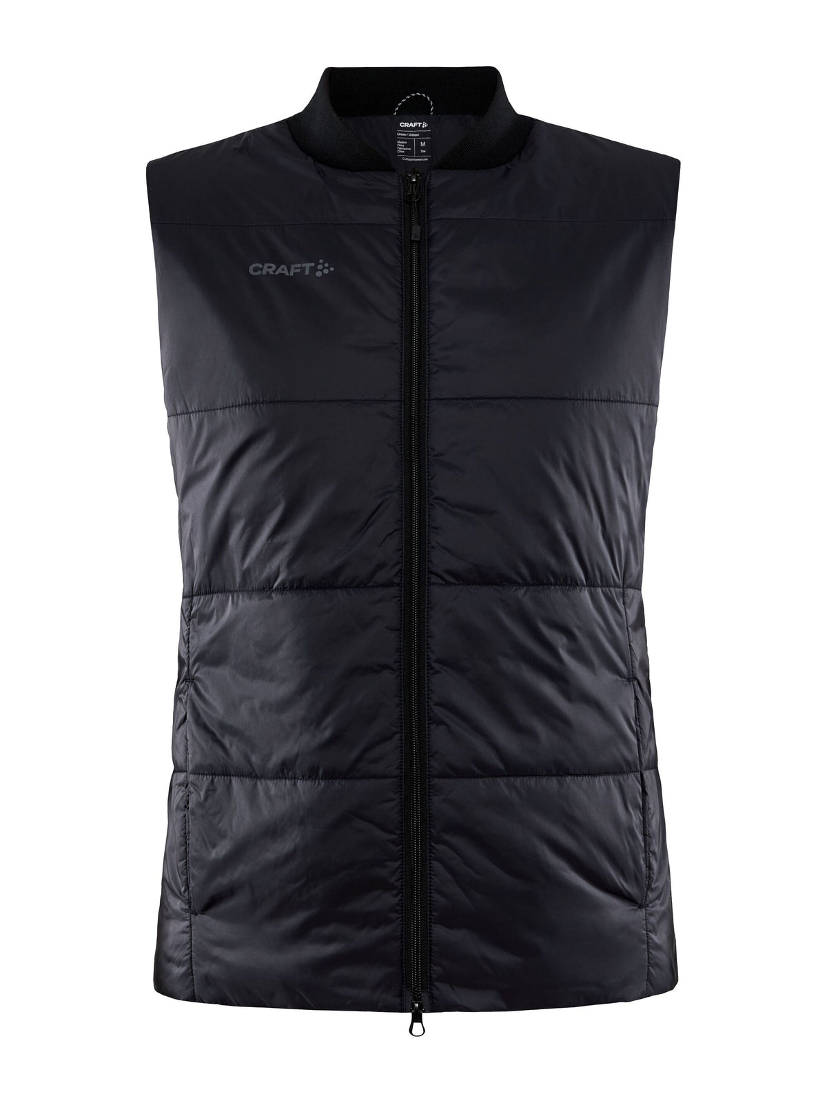 Core Light Padded Sleeveless Jacket - Black - Women