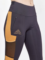 Mallas de trail Pro - Slate-Deser - Mujer