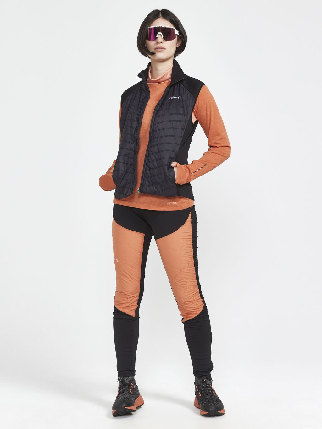 ADV Essence Warm Sleeveless Jacket - Black - Women