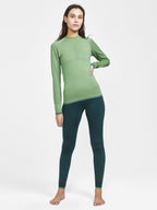 Camiseta de manga larga Adv Warm Intensity - Jade-O - Mujer