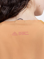 T-Shirt Manches Courtes De Trail Pro - Peach-Deser - Femme