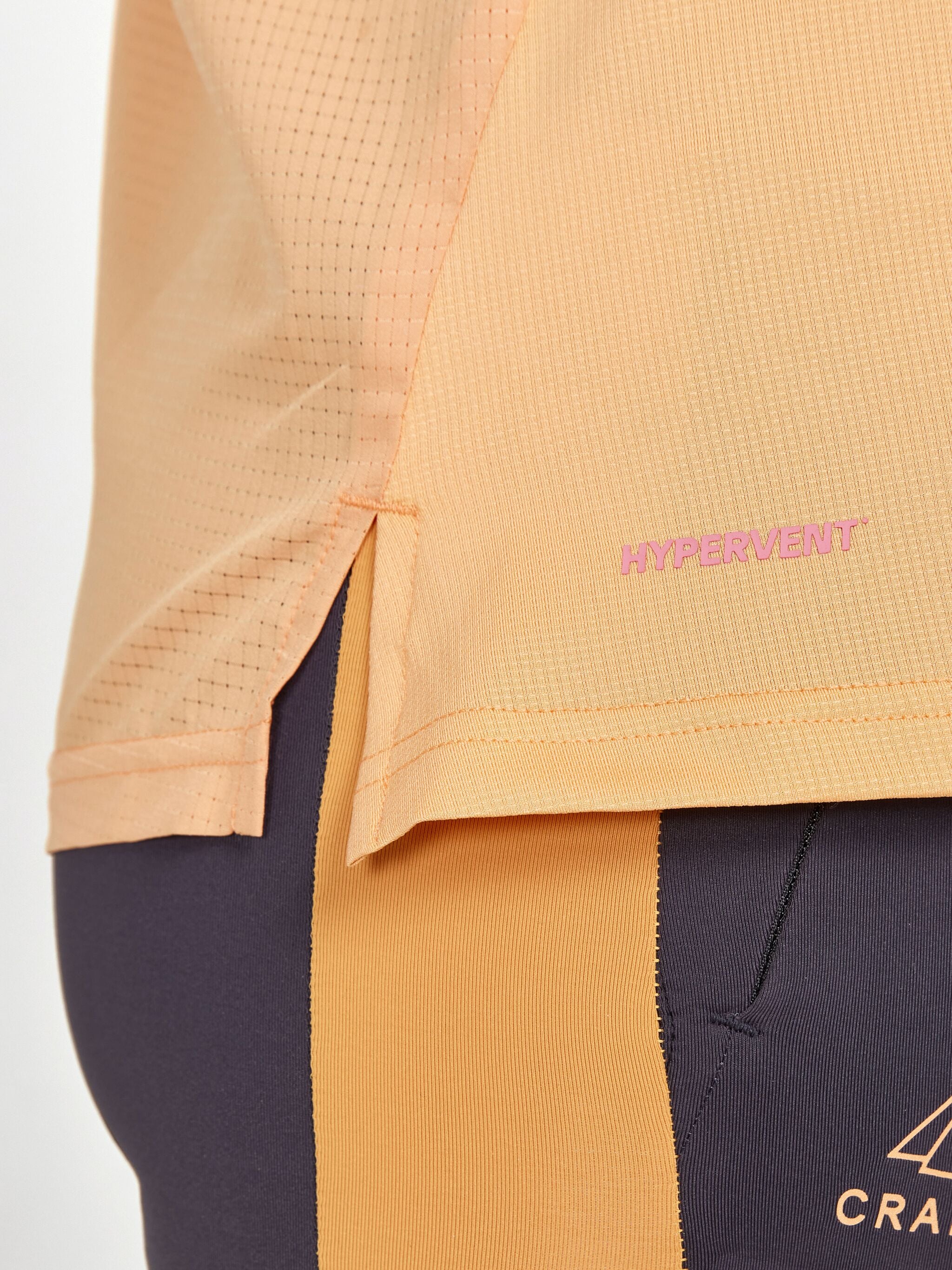 T-Shirt Manches Courtes De Trail Pro - Peach-Deser - Femme