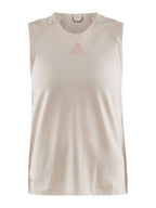 Camiseta de tirantes de trail Pro - Crudo - Mujer
