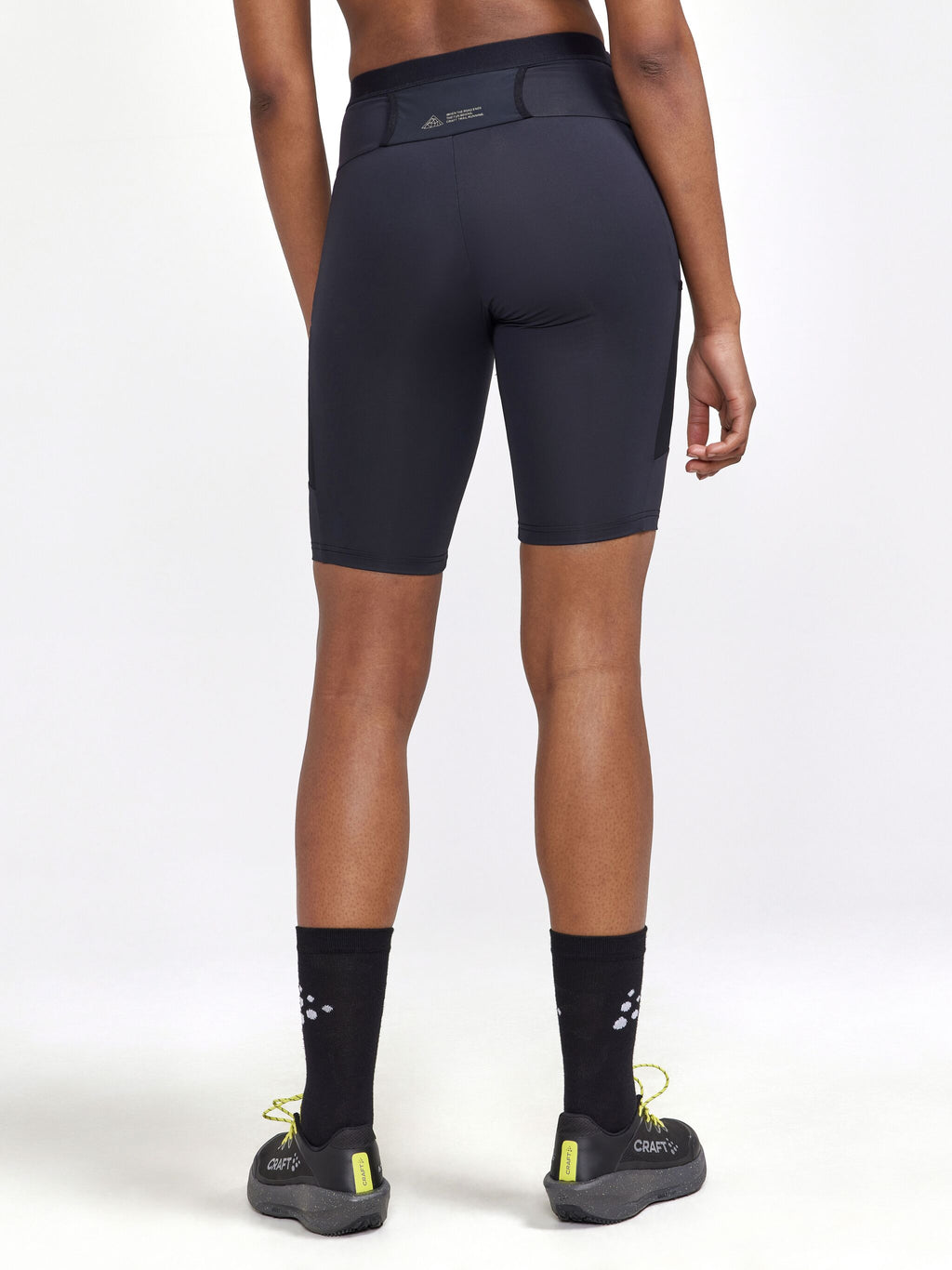 Mallas cortas de trail Pro - Negro - Mujer