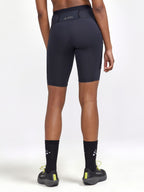 Mallas cortas de trail Pro - Negro - Mujer