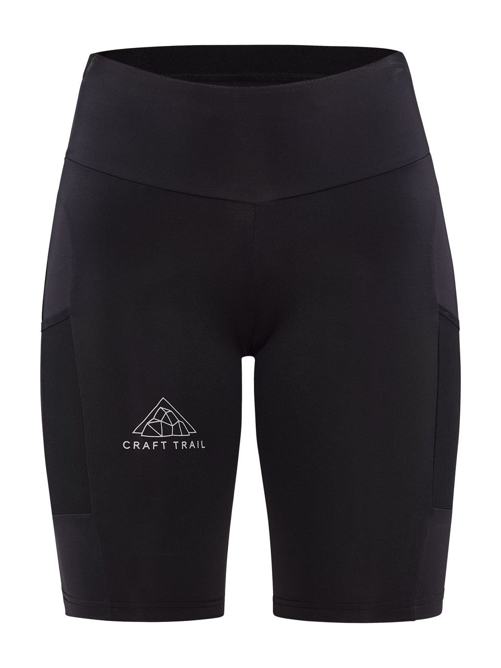 Mallas cortas de trail Pro - Negro - Mujer