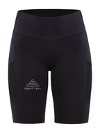 Mallas cortas de trail Pro - Negro - Mujer