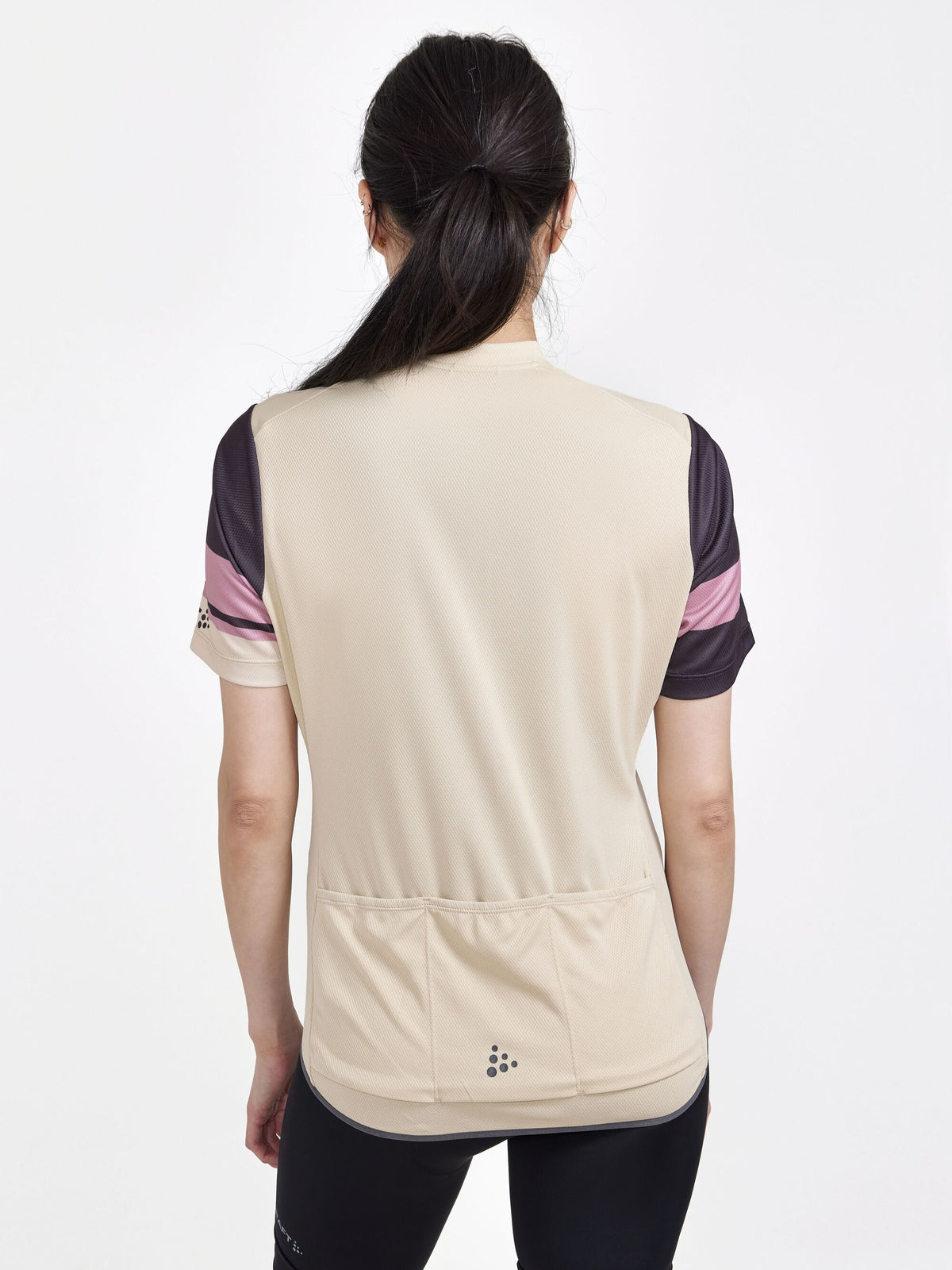 Core Endur Logo Cycling Jersey - Ecru - Women