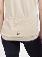 Core Endur Logo Cycling Jersey - Ecru - Women