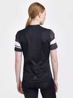 Core Endur Logo Cycling Jersey - Black - Women