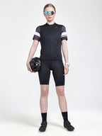 Core Endur Logo Cycling Jersey - Black - Women