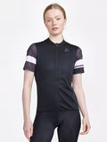 Core Endur Logo Cycling Jersey - Black - Women