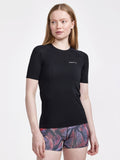 Camiseta de manga corta Adv Cool Intensity - Negro - Mujer