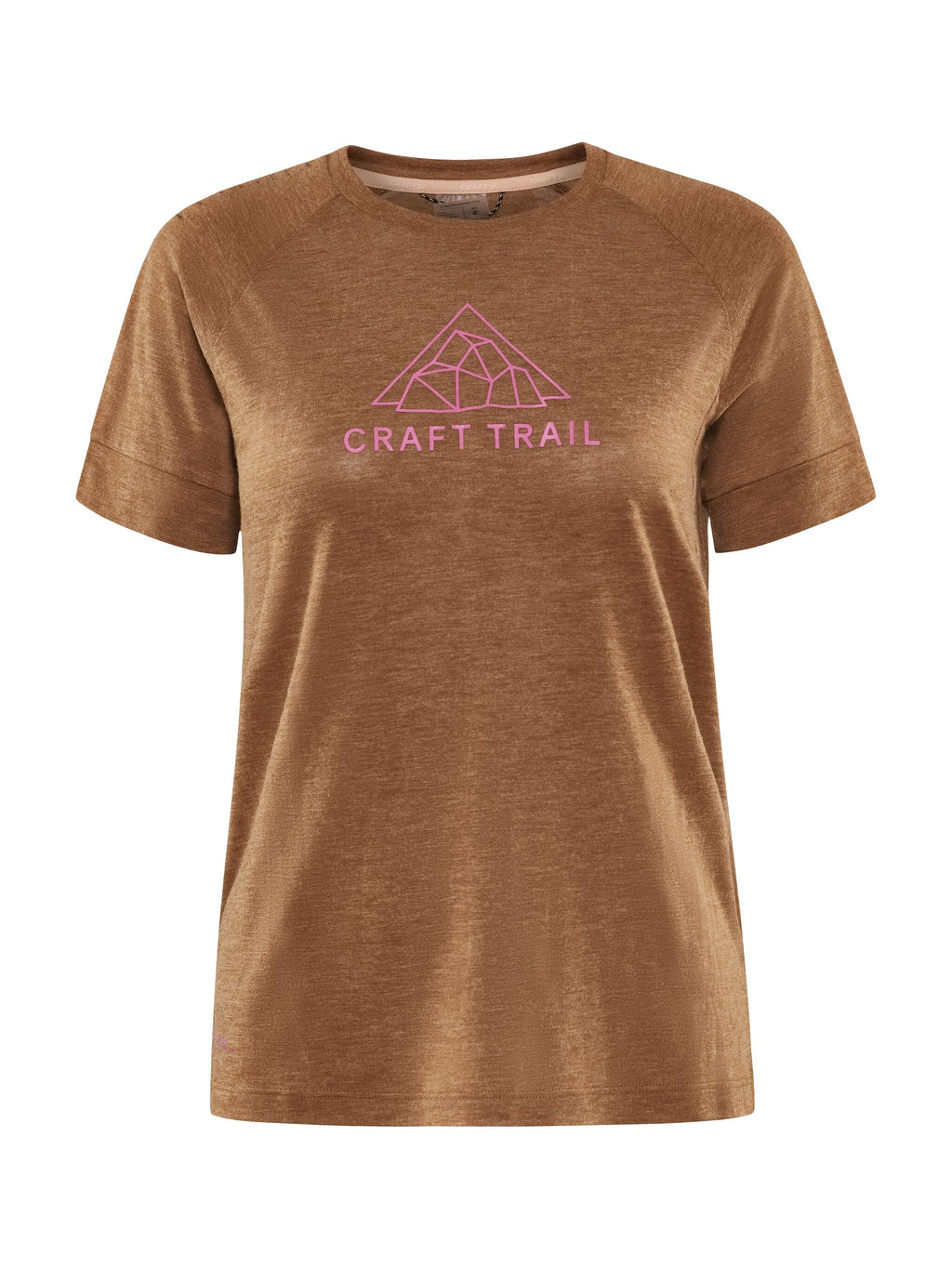 T-Shirt Manches Courtes Laine Adv Trail - Roots- - Femme