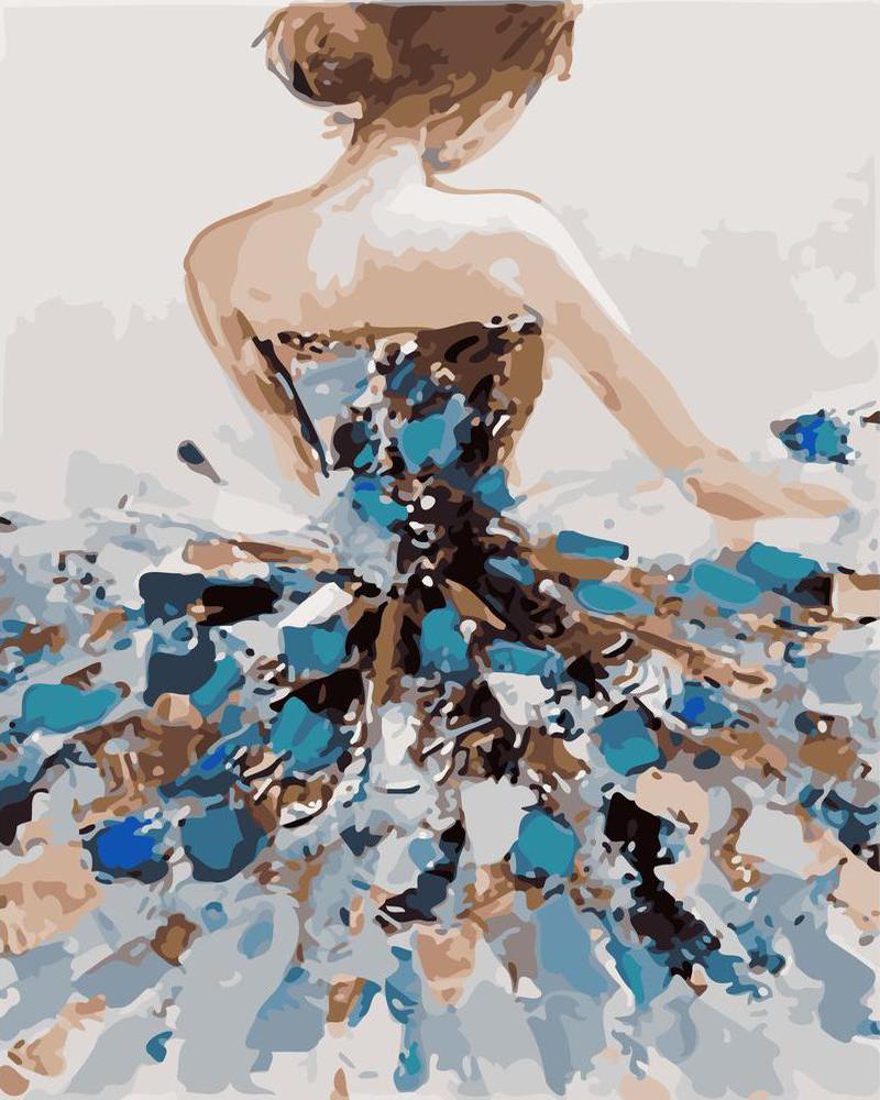 Paint By Numbers - Classical Ballerina From Behind