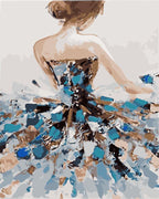 Paint By Numbers - Classical Ballerina From Behind