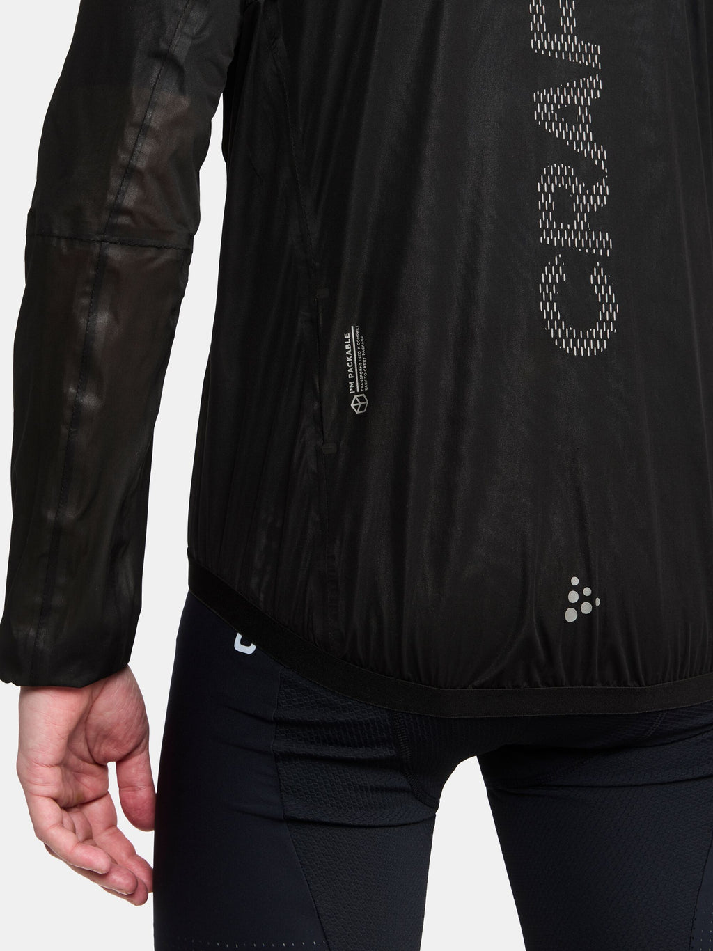 Chaqueta impermeable Pro Nano Hydro - Negro - Hombre