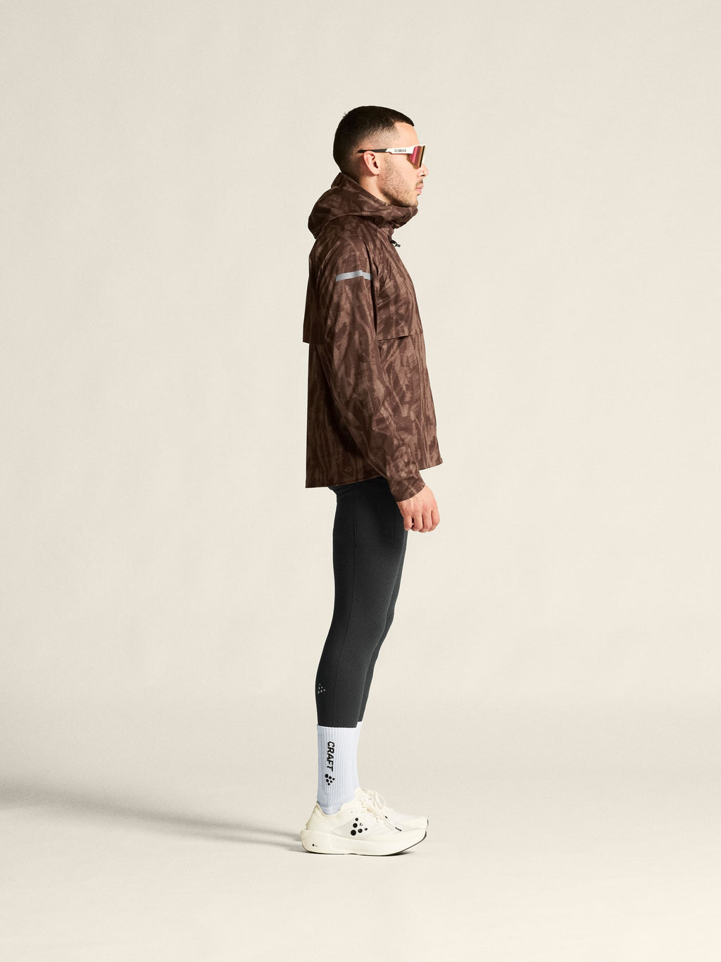 Chaqueta impermeable Pro Hydro 3 - Ciruela/Mul - Hombre