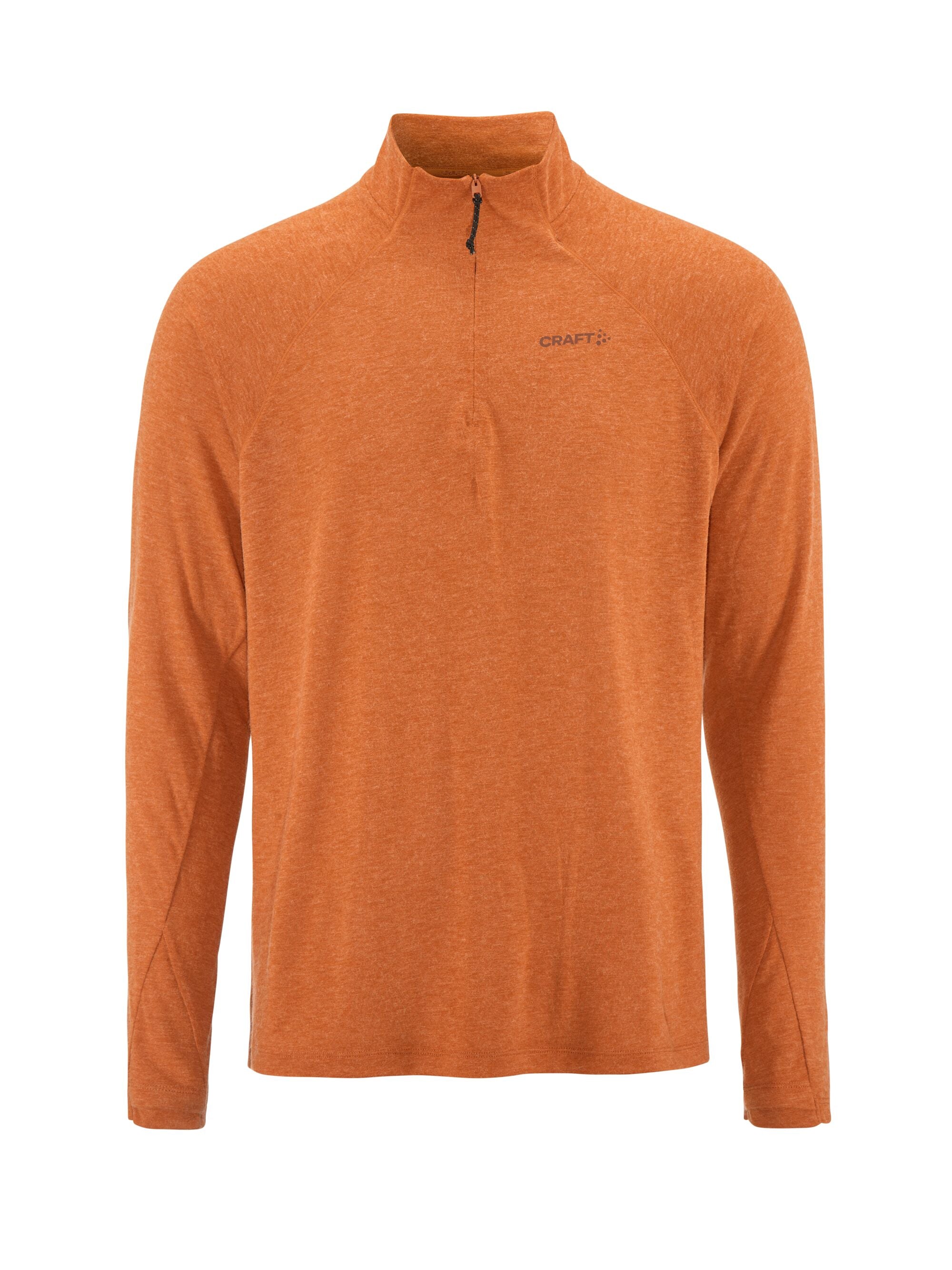 Long-Sleeved Wool T-Shirt - Buff/Melange - Men