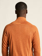 Long-Sleeved Wool T-Shirt - Buff/Melange - Men